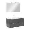 Mobilier complet de baie Vario Trim 100 antracit-antracit
