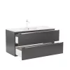 Mobilier complet de baie Vario Trim 100 antracit-antracit