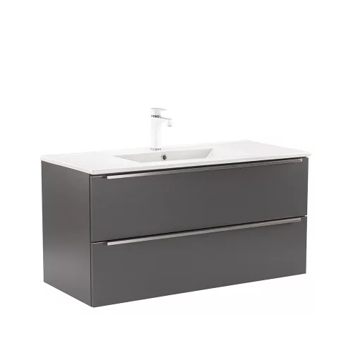 Dulap inferior Vario Trim 100 cu lavoar antracit-antracit