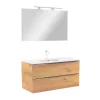 Mobilier complet de baie Vario Trim 100 stejar-stejar