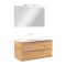 Mobilier complet de baie Vario Trim 100 stejar-stejar