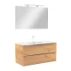 Mobilier complet de baie Vario Trim 100 stejar-stejar