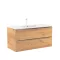 Dulap inferior Vario Trim 100 cu lavoar stejar-stejar