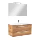 Mobilier complet de baie Vario Clam 100 stejar-stejar