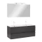 Mobilier complet de baie Vario Forte 120 antracit-antracit