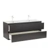 Mobilier complet de baie Vario Forte 120 antracit-antracit