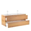 Mobilier complet de baie Vario Forte 120 stejar-stejar