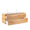 Mobilier complet de baie Vario Clam 120 stejar-stejar