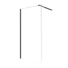 Cabina de dus River walk-in 80x190 cm neagra