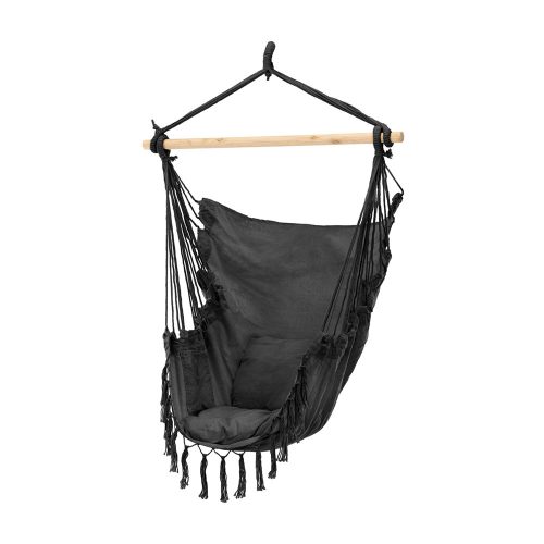 Fotoliu suspendat Puerto negru