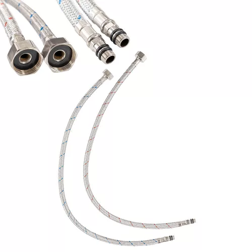 tevi de apa calda si rece pentru tava de chiuveta