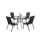 Set mobilier de gradina Tanger 4-1 negru