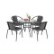 Set mobilier de gradina Lund 4-1 negru