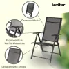 Set mobilier de gradina Tessa 4-1 negru