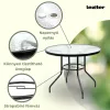 Set mobilier de gradina Tessa 4-1 negru