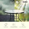 Set mobilier de gradina Tessa 4-1 negru