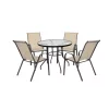Set mobilier de gradina Tanger 4-1 bej