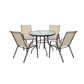 Set mobilier de gradina Tanger 4-1 bej