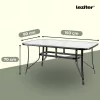 Set mobilier de gradina Arlon 4-1 negru