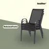 Set mobilier de gradina Arlon 4-1 negru