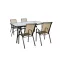 Set mobilier de gradina Arlon 4-1 bej