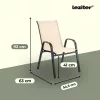 Set mobilier de gradina Arlon 4-1 bej