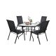 Set mobilier de gradina Juba 4-1 negru