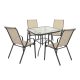 Set mobilier de gradina Juba 4-1 bej