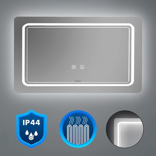 Oglinda video cu iluminare LED 100x60 cm