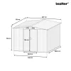 Idaho 10x8 gradina instrument de stocare casa