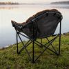 Leziter fotoliu de pescuit negru