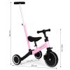 Triciclu cu mâner de împins 2 în 1 roz