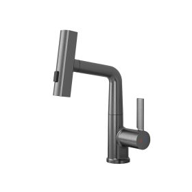 Baterie chiuveta Mara cu cap multifunctional, gri