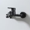 Robinet de umplere a cazii de baie Colly negru