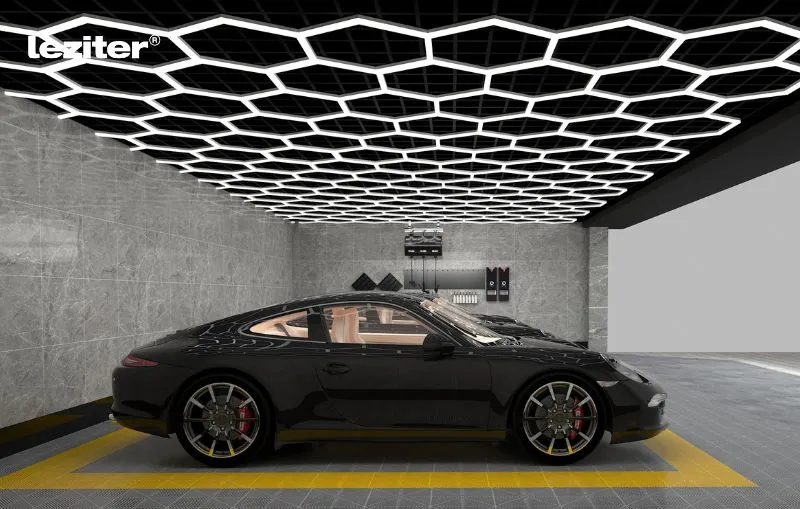 Lumină într-o nouă perspectivă – Iluminatul plafonului tip fagure