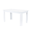 Yorki Standard étkezőasztal 140x80 cm fehér