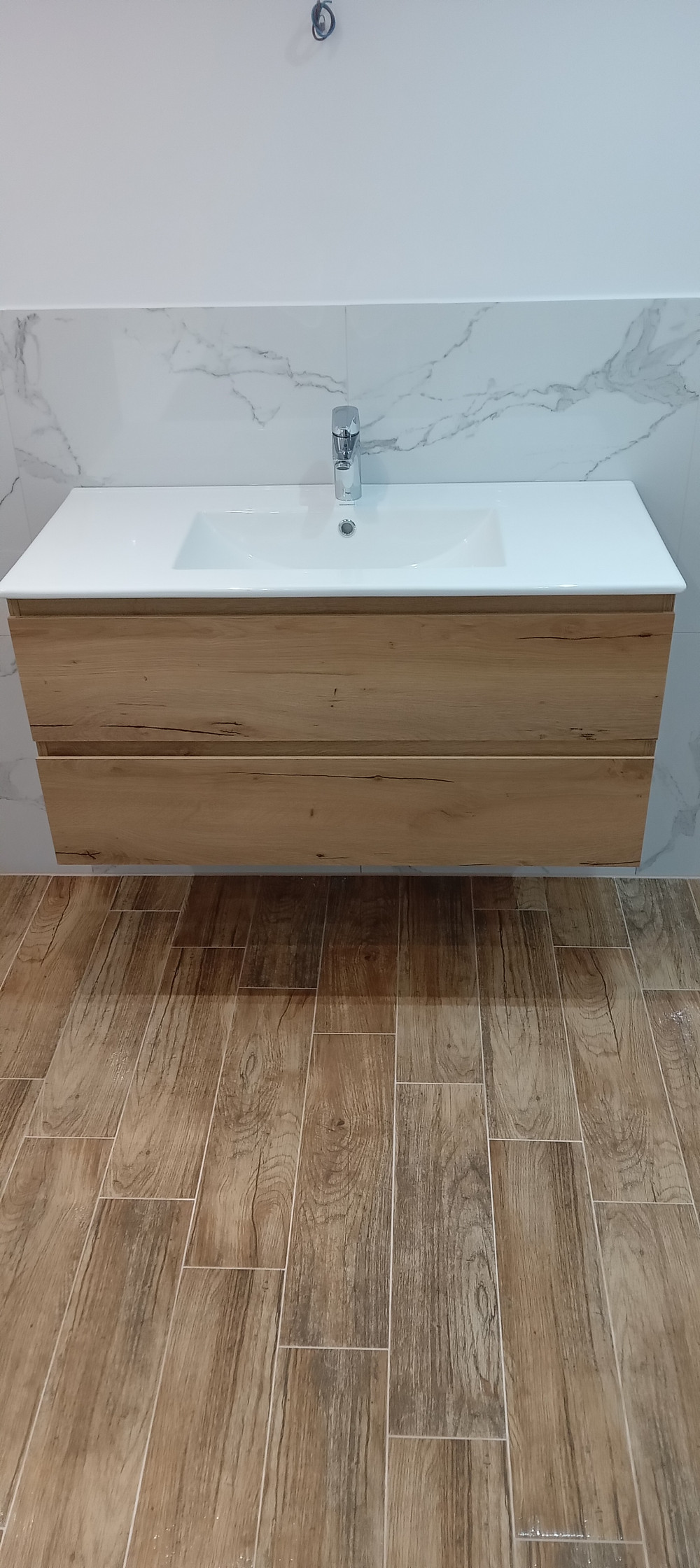 Masca chiuveta baie Vario Clam 100 cu lavoar
